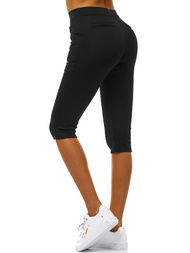 Дамски клин черни OZONEE JS/1027/A1