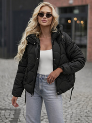 Дамско яке черно OZONEE JS/5M3336/392Z