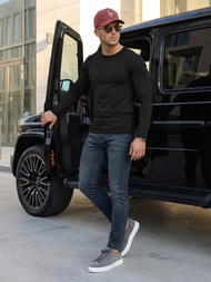 Мъжки дънки тъмно-синьо OZONEE O/JK2895AZ