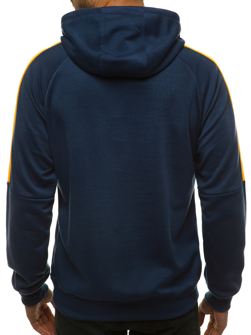 Мъжки суитшърт тъмносин OZONEE JS/JZ11062