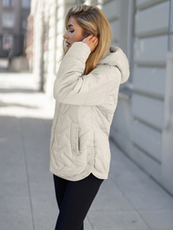 Дамско яке бежова OZONEE JS/16M9300/280