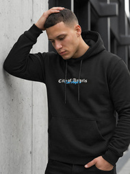 Мъжки суитшърт черно OZONEE JS/21B1901/3