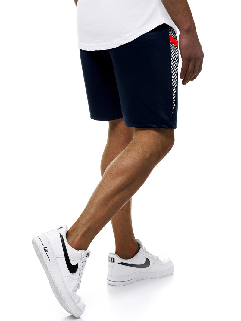 Мъжки панталонки тъмносиньо JS/KK300172