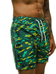 Мъжки плувни шорти зелено OZONEE JS/ST072
