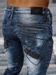 Мъжки дънки синьо OZONEE NB/MP0045B