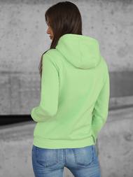 Дамски суичър небесно зелена/2 OZONEE JS/W02/60Z