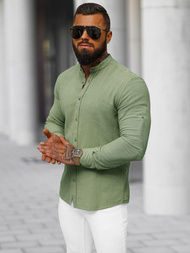 Мъжка риза каки OZONEE O/V114