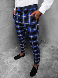 Мъжки панталони чино синьо OZONEE DJ/5573