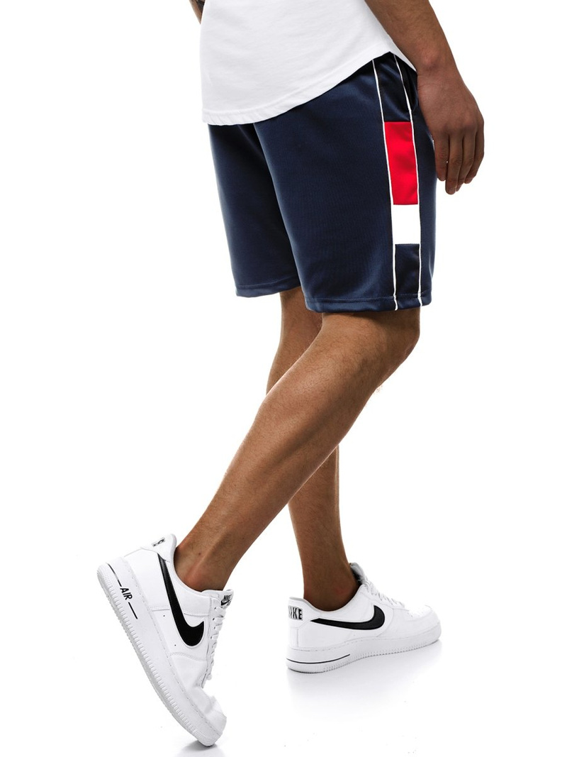 Мъжки панталонки тъмносиньо JS/KK300171