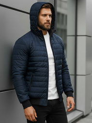 Мъжко яке тъмносиньо OZONEE JS/MY13Z 