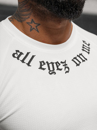 Мъжка тениска бял OZONEE O/T7256