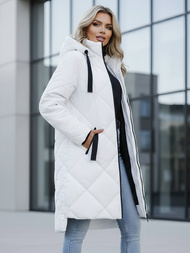 Дамско яке бял OZONEE JS/5M3168/281Z
