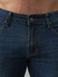 Мъжки дънки тъмно-синьо OZONEE O/JK2895A