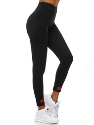 Дамски клин черно-червено OZONEE O/82330