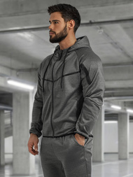 Мъжки спортен екип графитен OZONEE JS/8C1966/5