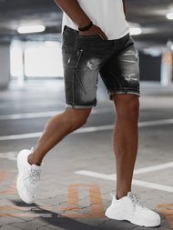 Mъжки шорти черни OZONEE NB/MP0040NZ