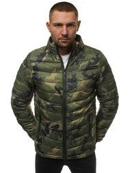 Мъжко яке зелена-камуфлажно OZONEE JS/SM80Z