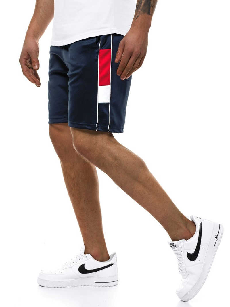 Мъжки панталонки тъмносиньо JS/KK300171