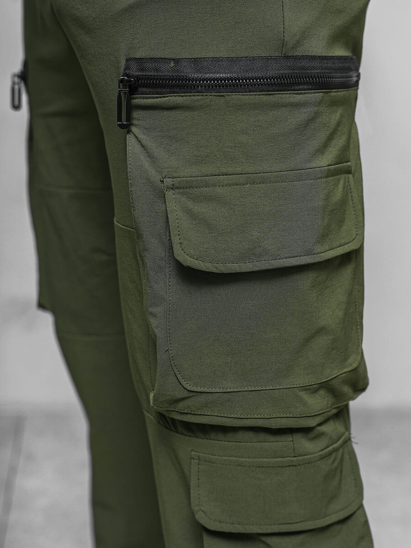 Мъжки панталони каки OZONEE O/PS5526