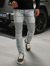 Мъжки дънки светлосиньо OZONEE O/EM8889Z