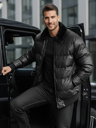 Мъжко яке черно OZONEE O/M795Z