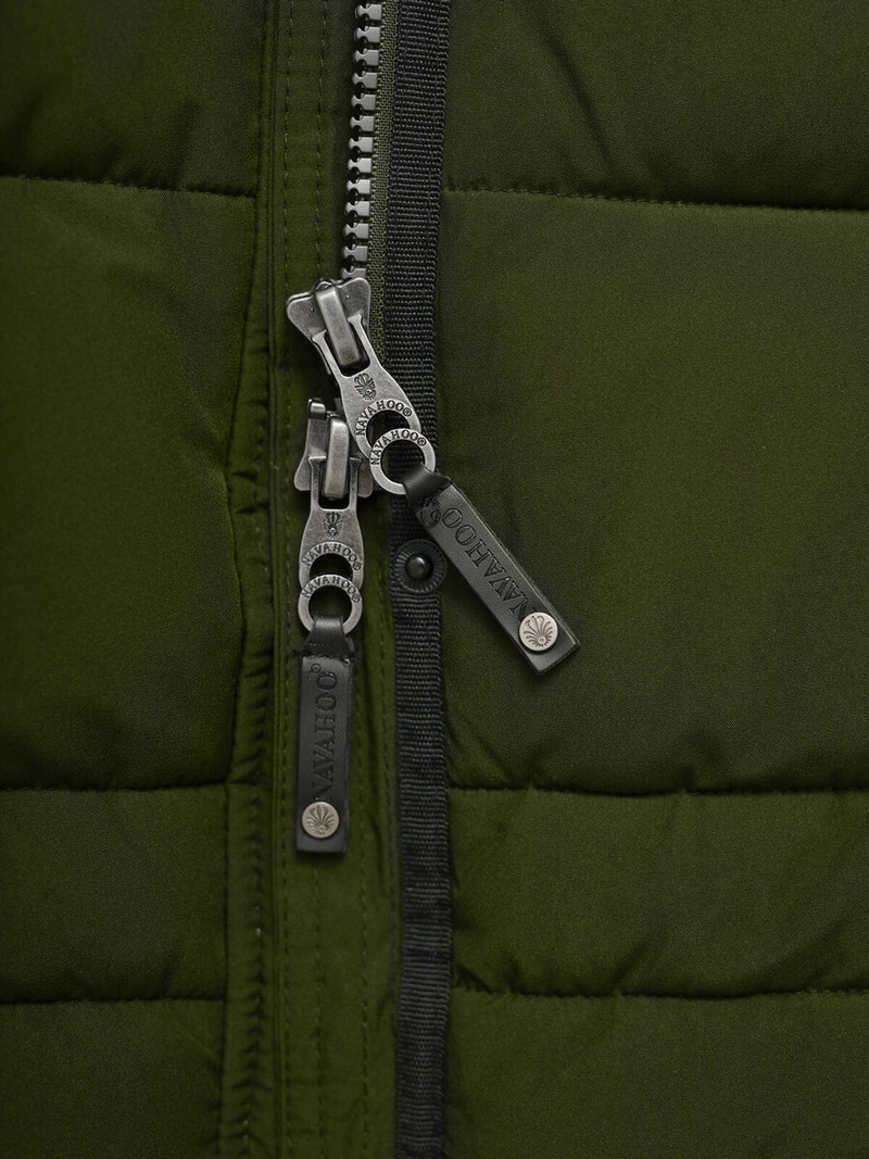 Дамско яке каки OZONEE O/W377