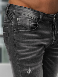 Мъжки дънки черни OZONEE NB/MP0070NZ