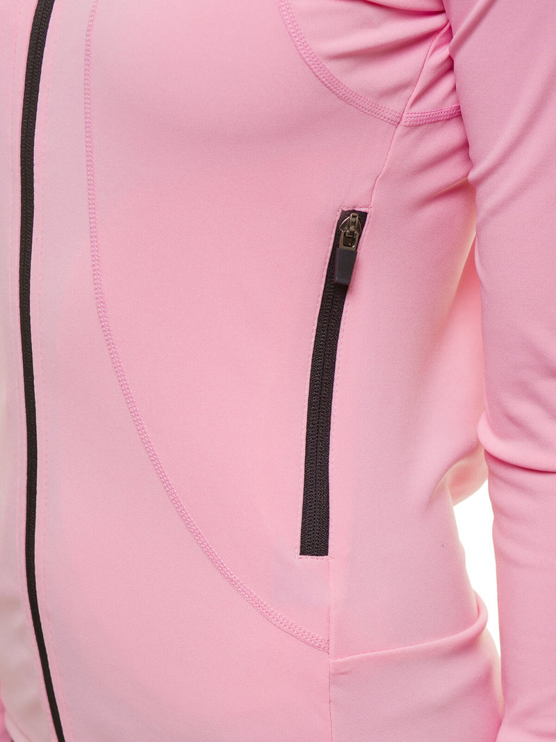 Дамско суичър светлорозова OZONEE JS/HD150/25