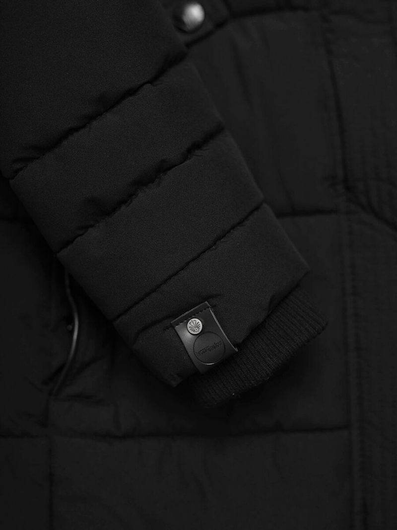 Дамско яке черно OZONEE O/W377Z