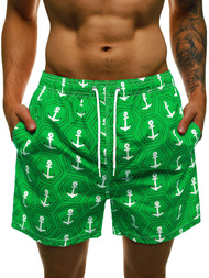 Мъжки плувни шорти зелено OZONEE JS/ST071