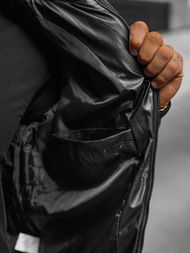 Мъжко яке черно OZONEE O/M795Z