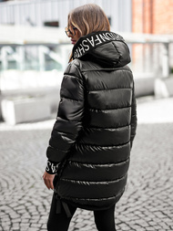 Дамско яке черно OZONEE JS/5M3188/392Z