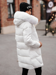 Дамско яке бял OZONEE JS/16M9099/281