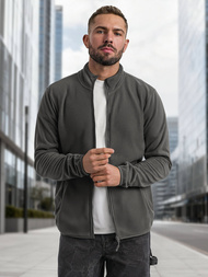 Мъжки суитшърт графитен OZONEE JS/HH016/5