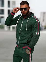 Мъжки спортен екип зелен OZONEE O/FF5111AB