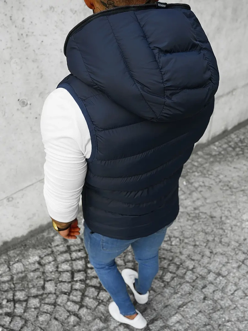 Мъжки елек тъмнсиня OZONEE JS/M805/215