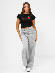 Дамски Тениска черна OZONEE JS/R62744