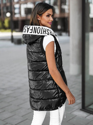 Дамска жилетка черна OZONEE JS/16M9115/392