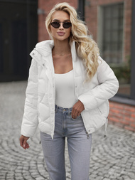 Дамско яке бял OZONEE JS/5M3336/281Z