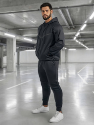 Мъжки спортен екип тъмносин OZONEE JS/8C1966/25