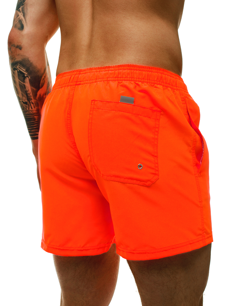 Мъжки плувни шорти оранжево OZONEE ST002-1