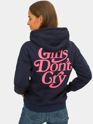 Дамски суитчър с качулка тъмнсиня OZONEE JS/B26013