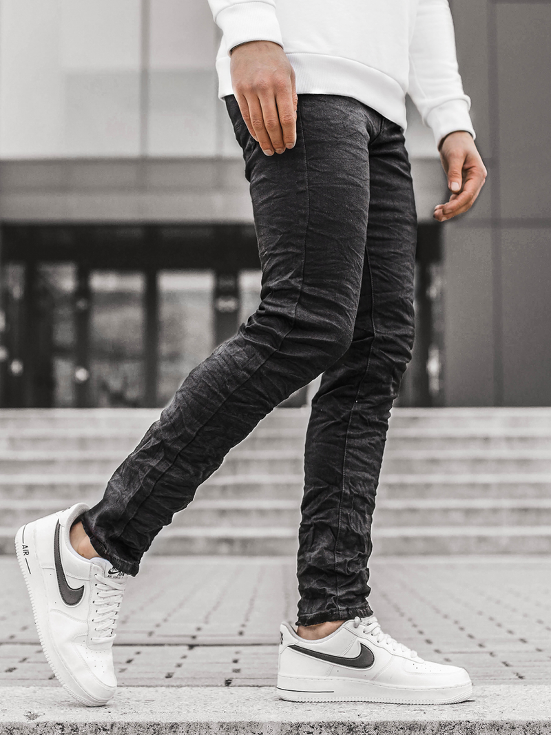 Мъжки панталони черни OZONEE V/1976