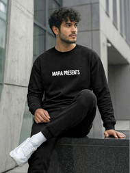 Мъжки суитшърт черен JS/65B3919/3Z