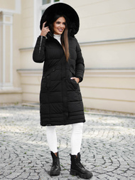 Дамско яке черно OZONEE O/W377Z