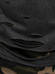 Мъжка тениска графитна OZONEE O/1115Z