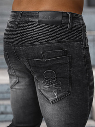 Мъжки дънки черни OZONEE NB/MP0070N