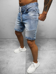 Mъжки шорти синьо OZONEE NB/MP0033B/1