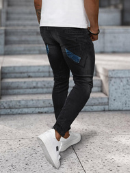 Мъжки дънки черни OZONEE NB/MP0025NZ