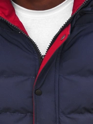 Мъжко яке тъмнсиня OZONEE JS/M8103